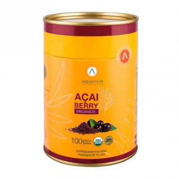 Acai Berry Organico 100Grs Aquasolar