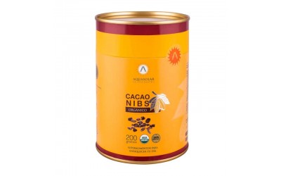 Cacao Nibs Organico 200 g Aquasolar