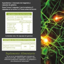 Cogni Plus L-Treonato de Magnesio WellPlus